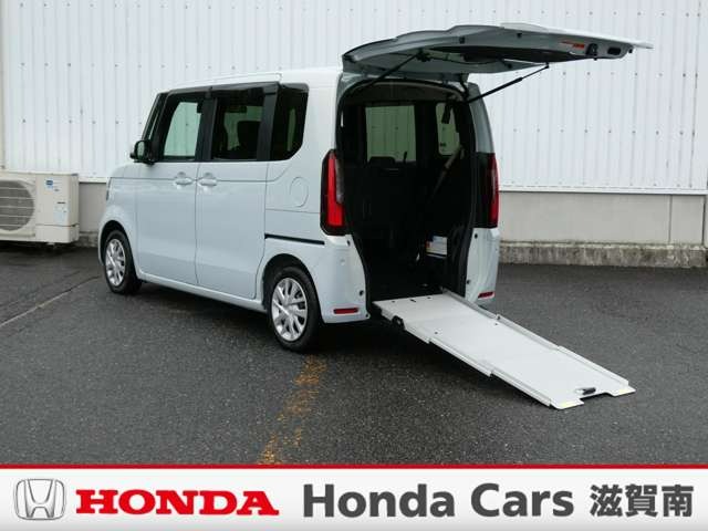 中古車 N-BOX 660 スロープ 元デモカー・純正ナビ・バックカメラ・ドラレコ付