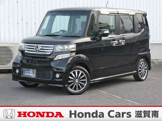 中古車 N-BOX 660 カスタムG ターボパッケージ 社外ナビ・ETC付