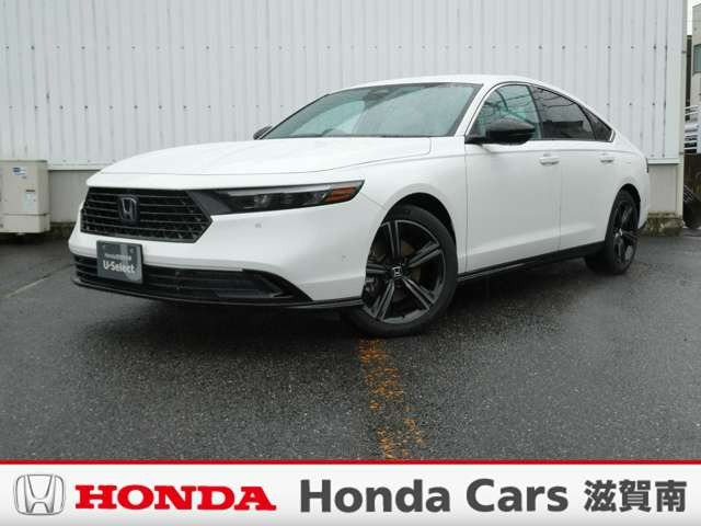 中古車 アコード 2.0 e:HEV ホンダ センシング 360プラス 元デモカー・純正ナビ・バックカメラ・ドラレコ・ETC付