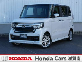 中古車 Honda Ｎ－ＢＯＸカスタム Ｌターボ ４ＷＤ・純正ナビ・バックカメラ・ドラレコ・ＥＴＣ付