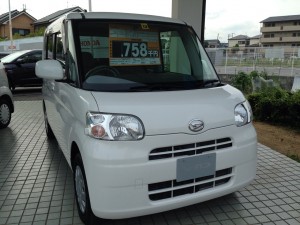 ダイハツ タント Ｘ　中古車　正面