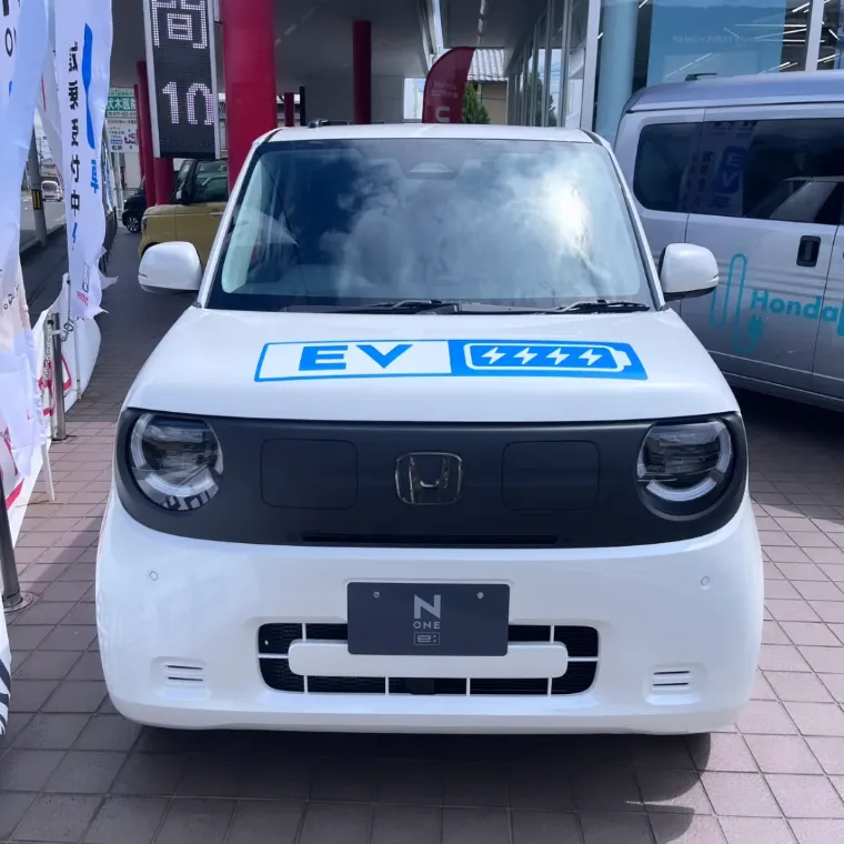 N-ONE e: 試乗車 滋賀県大津市唐崎