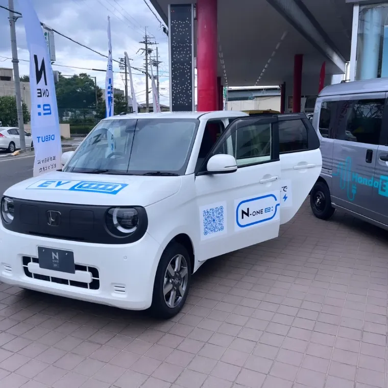 N-ONE e: 試乗車 滋賀県大津市唐崎