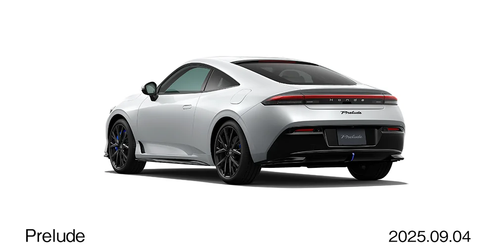 新型PRELUDE エクステリアデザイン