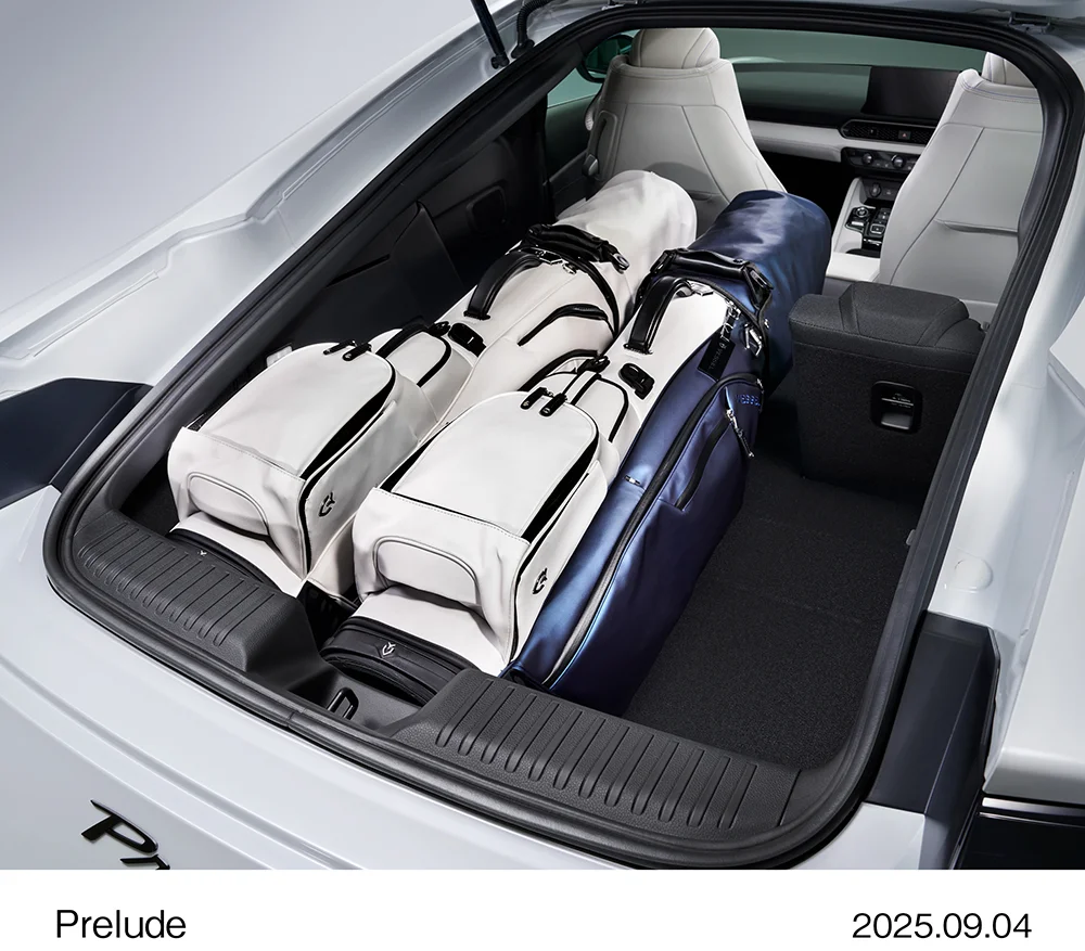 新型PRELUDE 荷室