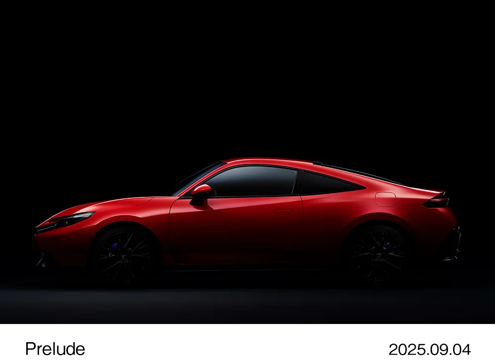 新型PRELUDE エクステリアデザイン