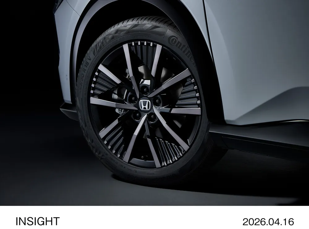ホンダの新型INSIGHT　ホイール