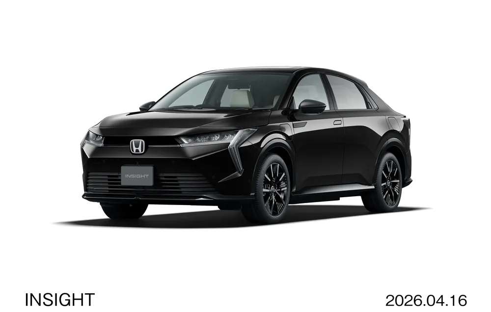 ホンダの新型INSIGHT　ブラック