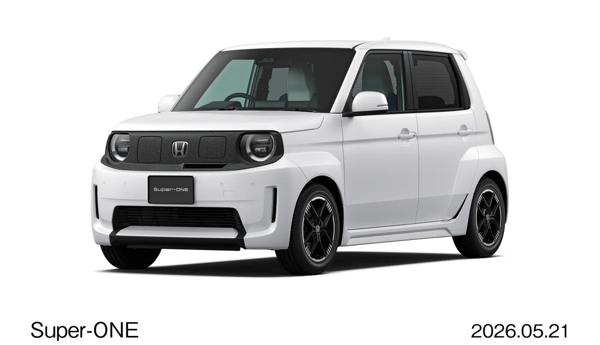 Honda Super-ONE 小型EV プラチナホワイト・パール