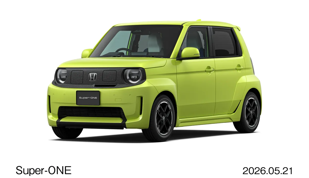Honda Super-ONE 小型EV チャージイエロー