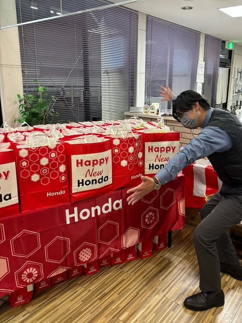 ホンダカーズ滋賀南　新春初売り　福袋プレゼント