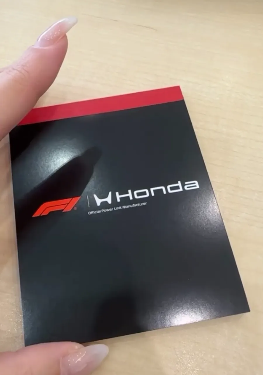 HondaがF1復帰記念ステッカーセット