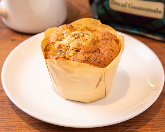 レモン＆アールグレイ　Greenberry's COFFEEのマフィン