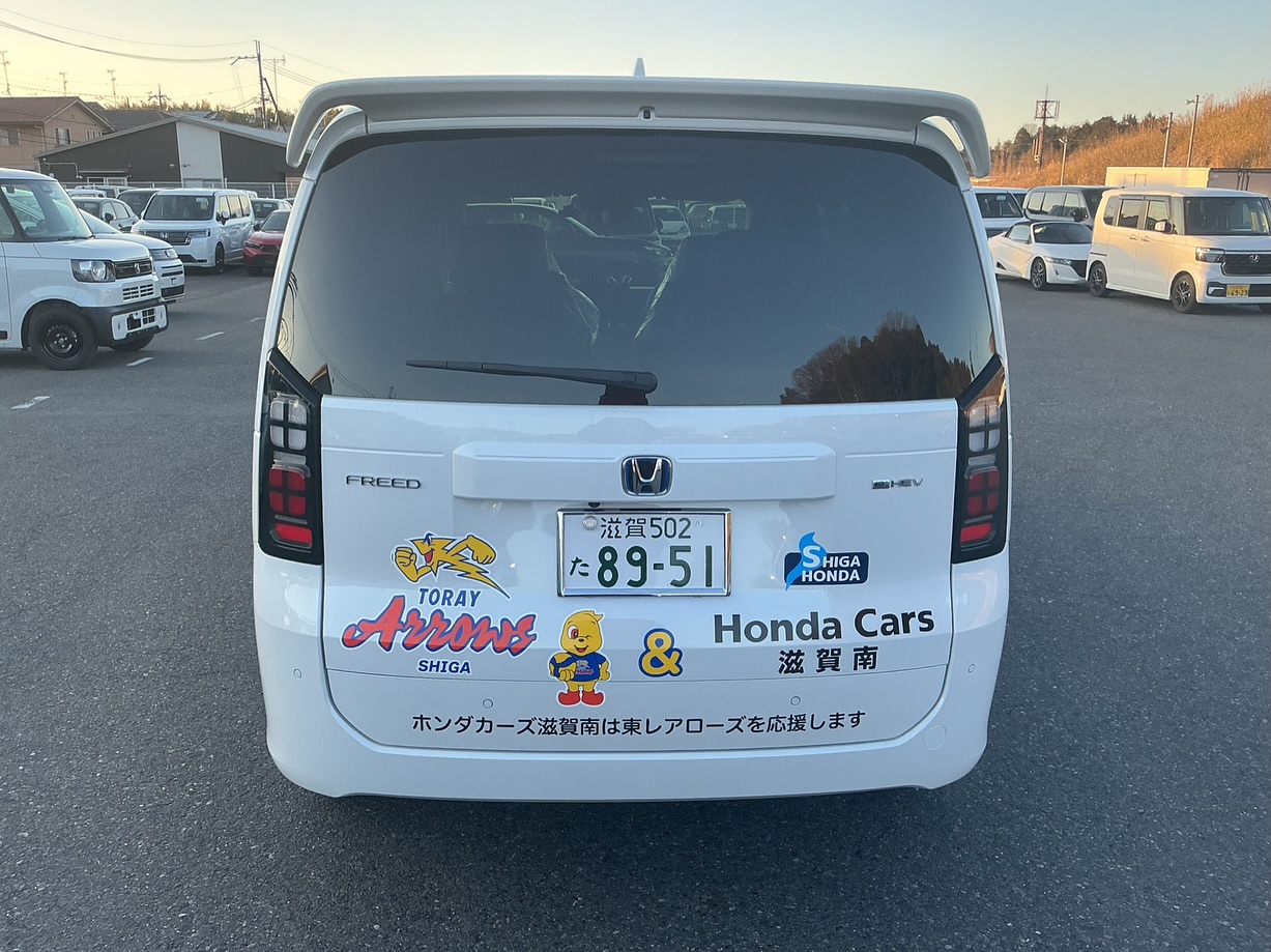 東レアローズ滋賀様ラッピングカー